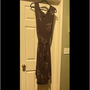 Lucky Brand belted Maxi dress 3X brown